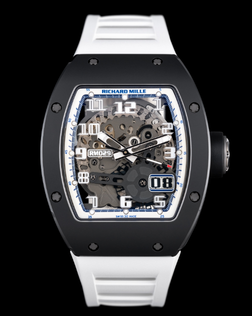 Review Richard Mille Replica RM 029 Black Ceramic 'St Tropez' watch